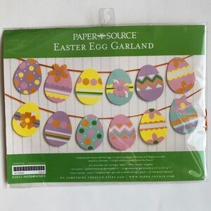 Paper Source Easter Egg Garland Craft Set